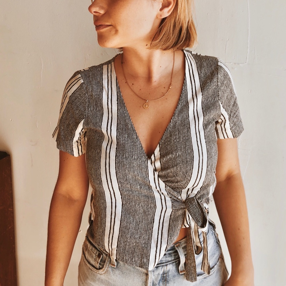 Urban Outfitters Wrap Top